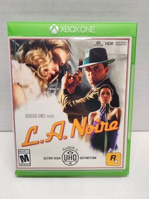 L.A. Noire (Microsoft Xbox One, 2017) US Version Rockstar Video Game Tested