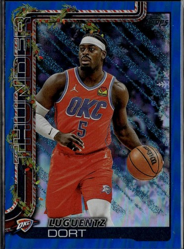 Luguentz Dort – 2025-26 Topps Holiday Basketball · Base Cards #H92 Luguentz Dort