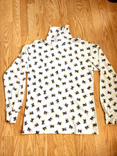 Vintage Disney Mickey  Co. Mickey Mouse All Over Print Turtleneck Size Adult M