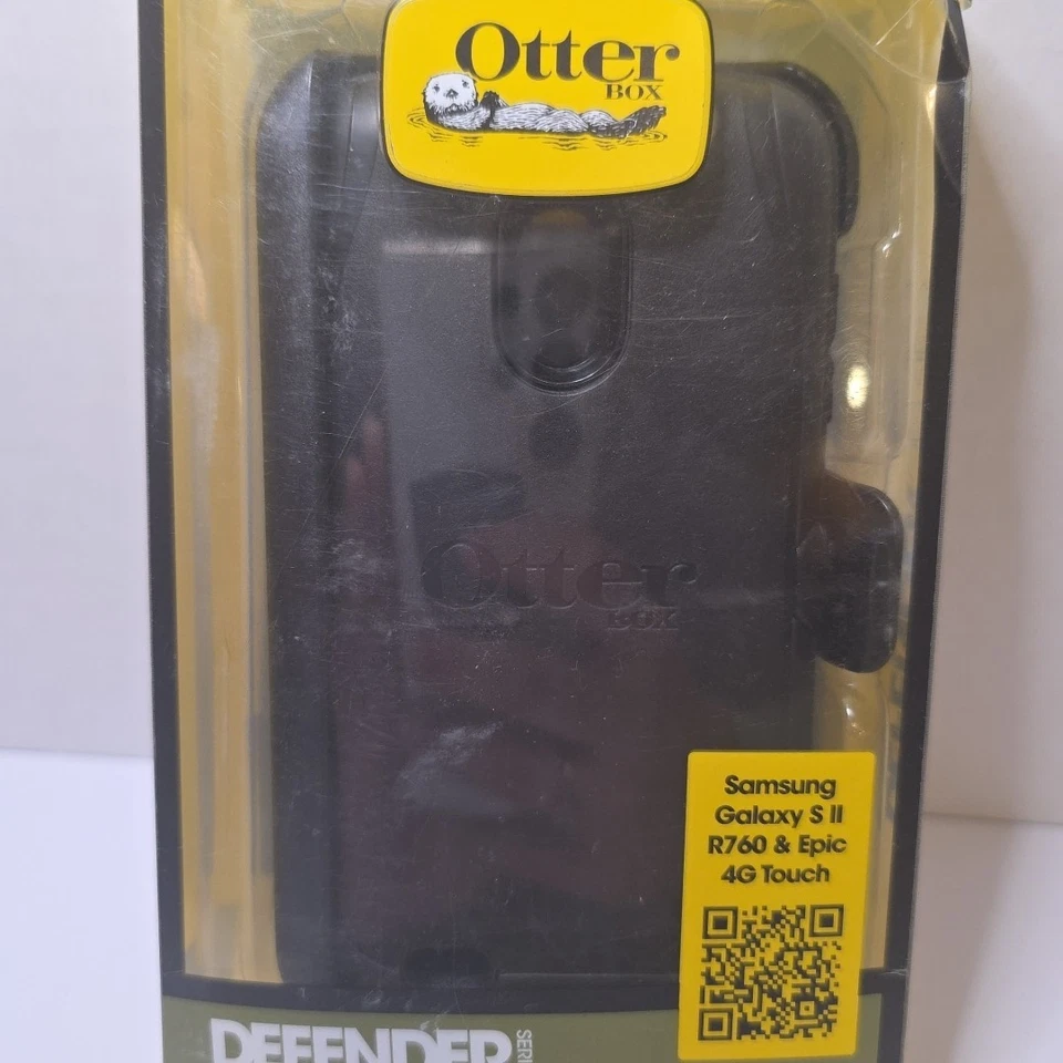 Funda Serie OtterBox Defender para Samsung Galaxy S2 Epic Touch 4G - Negra Nueva Foto 4 de 4
