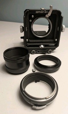 Bronica Macro Tilt Shift Bellows Plus 4 Macro Rings JK