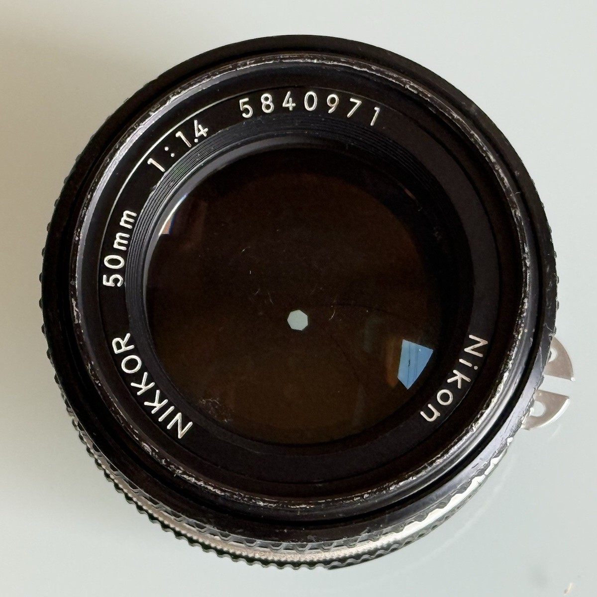 Exc-] SIC Nikon Ai-s Nikkor 50mm f1.4 AIS Standard MF Lens JAPAN