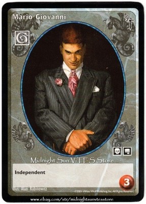 Mario Giovanni Giovanni Final Nights V:TES VTES Vampire CCG