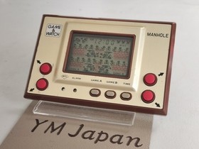 Nintendo MH-06 Manhole LSI Game and Watch Used Japan Vintage Retro #04465116