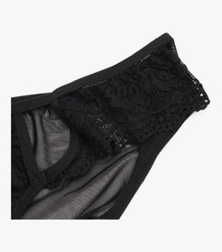 Women's Sexy Lingerie Lace Babydoll Black Bra Panty Set Sleepwear Nightwear