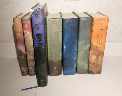 Harry Potter Complete Hardcover Set Books 1-7 1st American Edition J.K. Rowling 