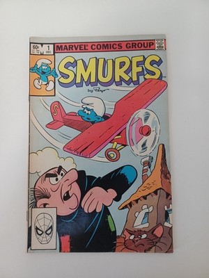Smurfs #1 1982 Marvel Comics 8.0 Comic Book VTG