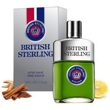Dana British Sterling After Shave Splash 3.8oz For Men  Classic Fresh Fragrance
