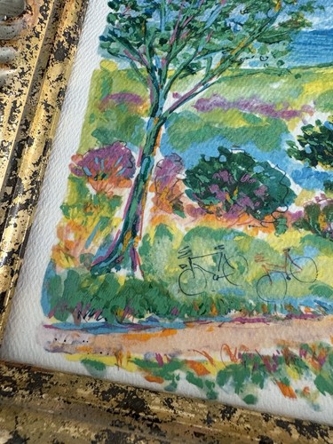 Jean-Claude Picot "Retour de Promenade" Seriographie 14,5" x 11,5" gerahmt - Bild 3 von 6