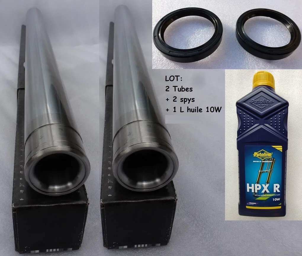 Tubes de fourche avec joints spys et huile pour vos trajets quotidiens en MT-07