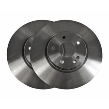 BREMSSCHEIBE SATZ VORDERACHSE FÜR MERCEDES BENZ CLK C208 E-KLASSE W210 VAICO