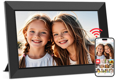 Frameo 10.1 Inch WiFi Digital Picture Frame, Smart Cloud Electronic Photo Frame