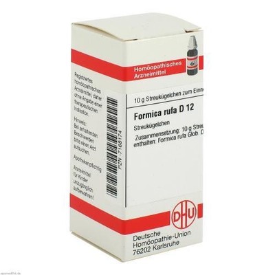 FORMICA RUFA D 12 Globuli 10 g PZN 7168174