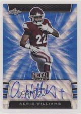 2019 Leaf Metal Draft Blue Wave 7/20 Aeris Williams #BA-AW2 Auto 9hx