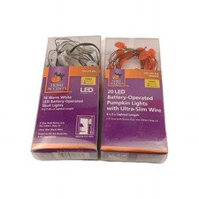 2 sets of Home Accents Halloween 12 ft. Length with 38-LED Lights