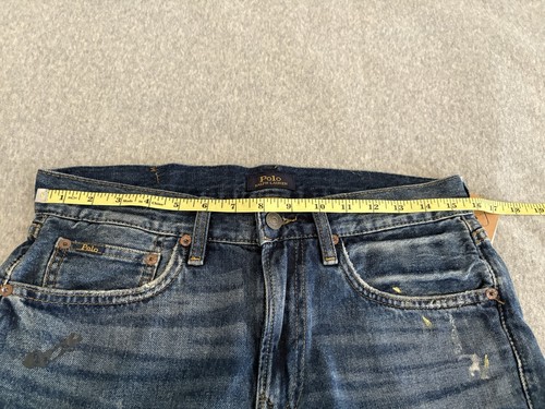 Polo Ralph Lauren Denim Jeansshorts Classic Fit Distressed Farbe Gr. 28 Neu mit Etikett - Bild 3 von 8