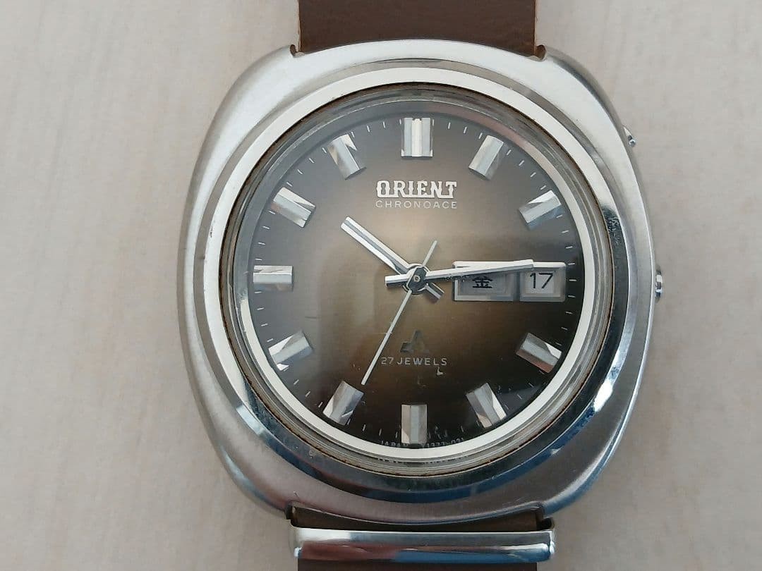 70s ORIENT Orient Chrono Ace Automatic Gradient - image 4