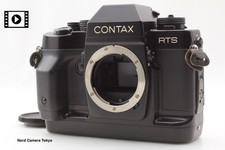 LCD works MINT Contax RTS III 35mm SLR Film Camera Black Body From JAPAN