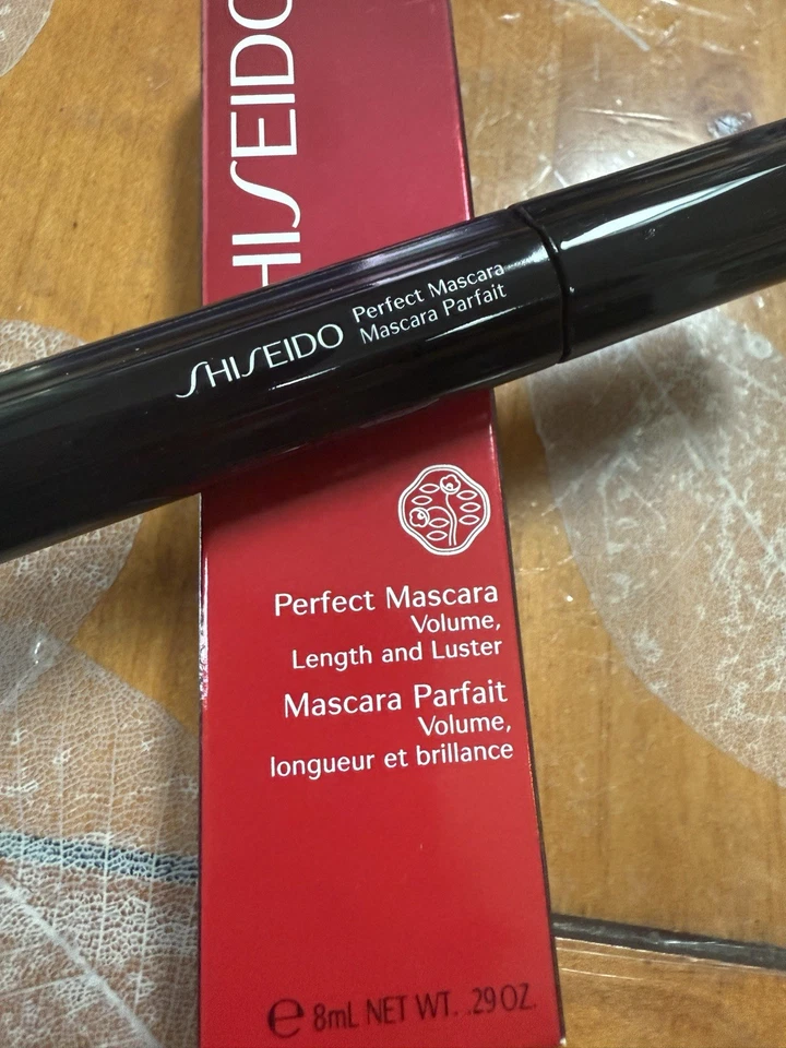 Shiseido Perfect Mascara Volume,Length & Luster Black BK 901 Full Size .29oz NIB - Image 2 of 4