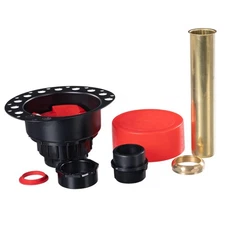 ITD35 - Two Piece ABS Pipe Freestanding Tub Drain Kit & Rough-In - Easy Insta...