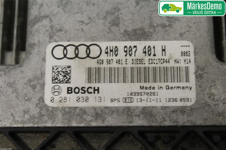 Centralina motore originale (ECU) destra AUDI A8 (4H2, 4H8, 4HC, 4HL) 2014 - Immagine 2 di 3