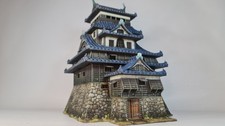 Castello giapponese stampato in 3d 28 miniature, DnD, da tavolo, RPG, gioco di guerra Hatsume