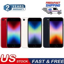 NEW Sealed Apple iPhone SE 2022 3rd Gen 64/128GB/256GB Unlocked 2 Yr Warranty US