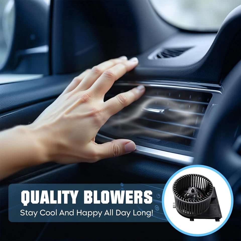 Motor soplador de climatización con jaula de ventilador para VW Jetta Golf Audi TT Foto 2 de 4