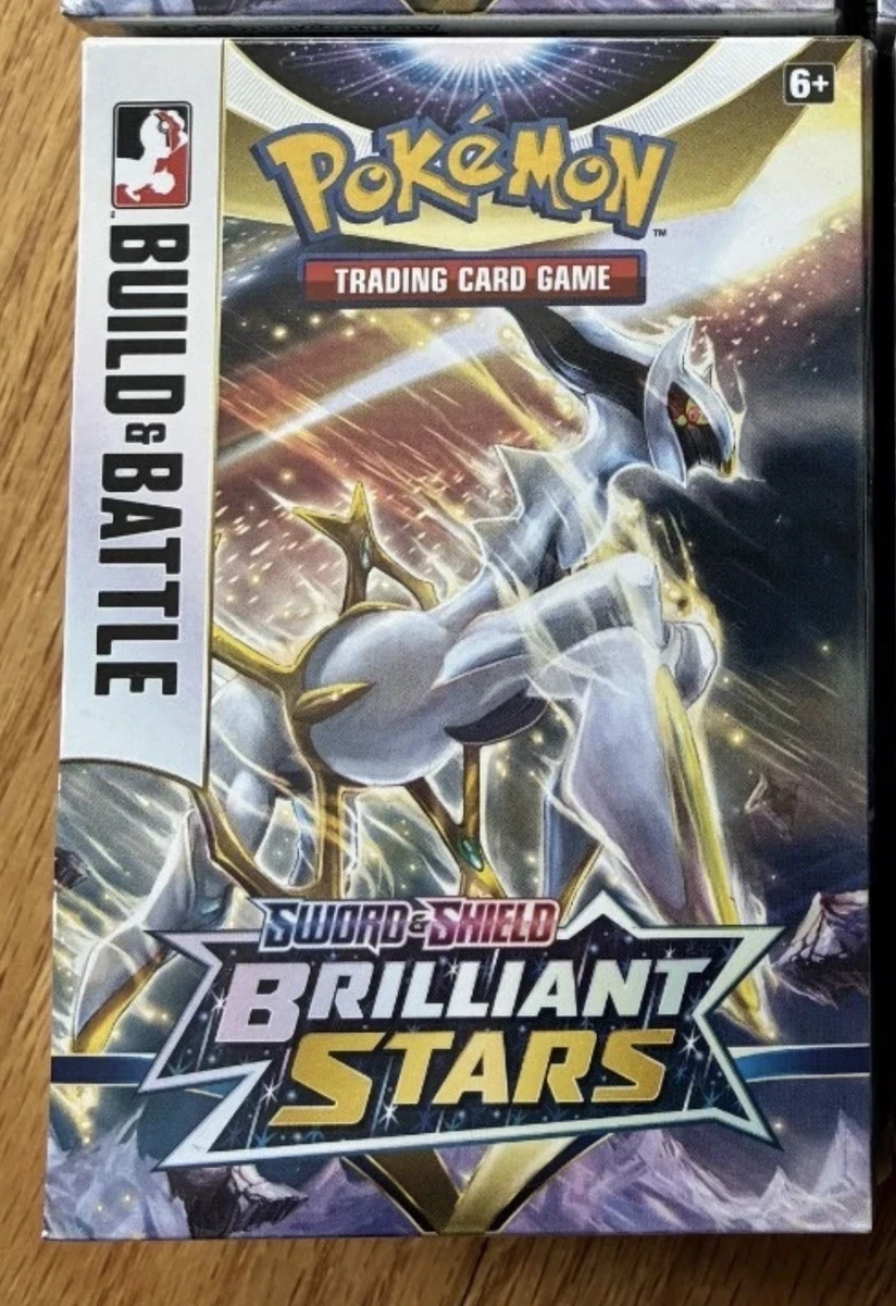 Pokémon TCG Brilliant Stars Collectible Card Game Sealed Boxes for