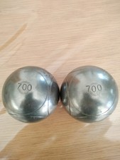 Lot De 3 Doublettes La Boule Bleue - Boules De Pétanque Occasion Comme Neuves