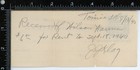 Vintage 1940 $6 Rent Receipt w Illustration of State Bank Building in Tonica IL — photo 2
