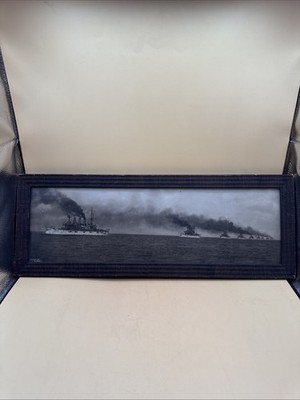 1907 C.E. Waterman USS Kansas Battleship Followed By #21 USS Vermon Battleship