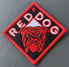 Red Dog Beer Vintage Style Retro Iron Or Sew On Patch Cap Hat