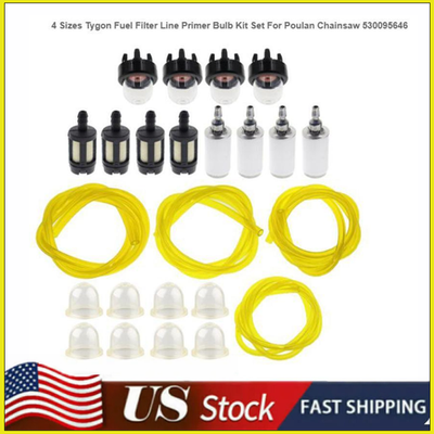 #ad 4 Sizes 16 Feet Fuel Line Hose for Poulan Craftsman Trimmer Chainsaw Blower $8.90