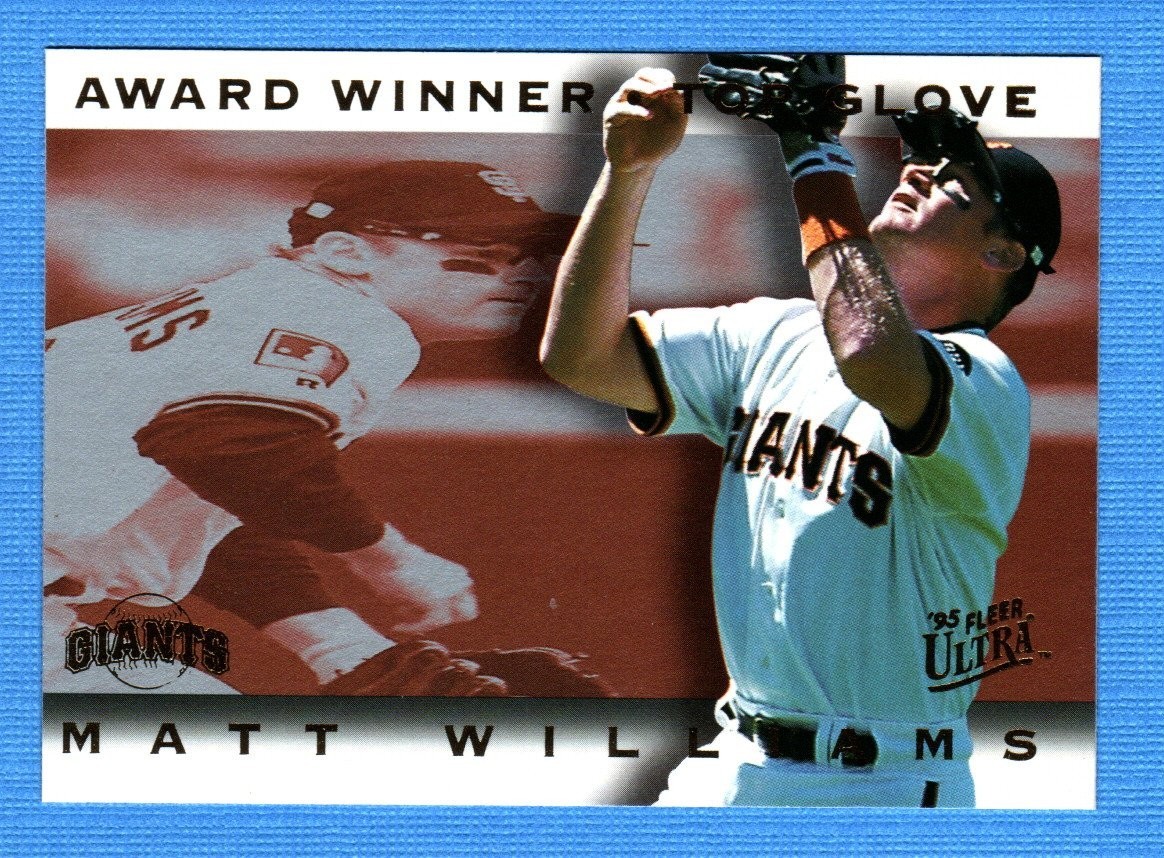 1995 Ultra Award Winner #13 Matt Williams San Francisco Giants