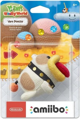 Yoshi's Woolly World: Yarn Poochy Amiibo [Nintendo Accessory]