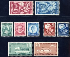 FZ RHLD.-PFALZ, MiNr. 30-31, 46-52, tadellos postfrisch, Mi. 90,-