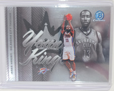 2025 Topps Chrome James Harden Thunder #YK-9 Young Kings Insert NBA Card