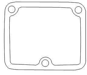 Gasketmax Clutch Cover Gasket – Fits Kawasaki KX250, OEM 11060-1548