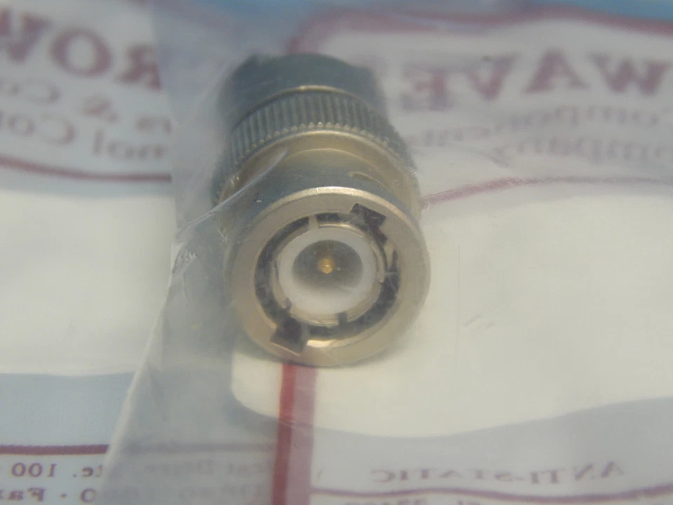 2 NUEVOS SV Microondas M39030/7-05N Mil-Spec BNC Terminator 50 Ohmios, 2.5 GHz, 2 W Foto 4 de 4