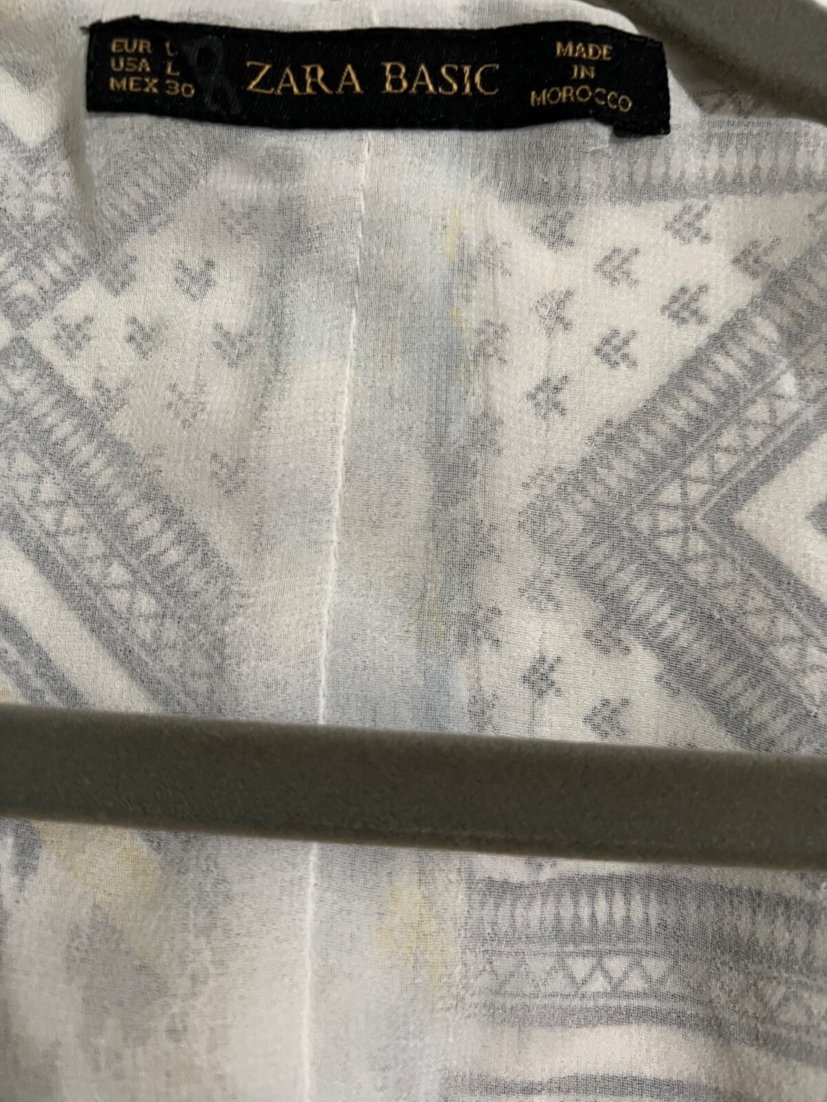 Zara Basic Long Maxi side split, open back size l… - image 3