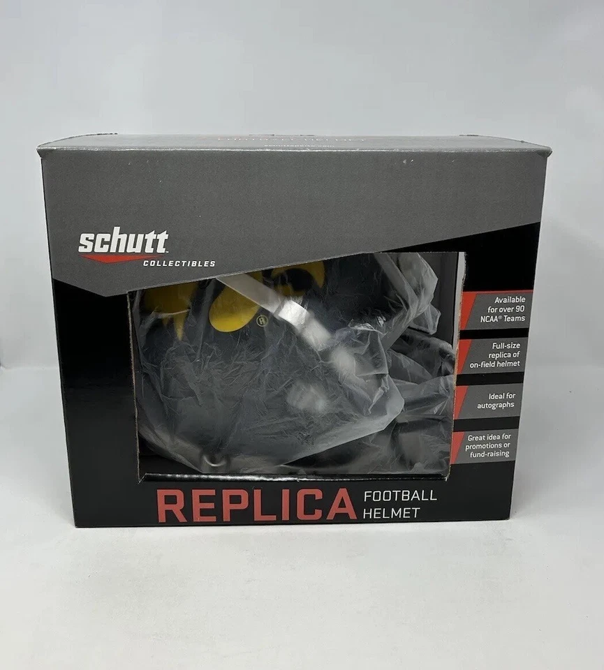 Iowa Hawkeyes NCAA Football Schutt Full Size Replica Helmet - Image 2 of 4