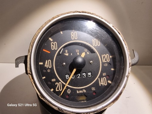 VW Käfer VDO Tacho Tachometer Kombi Instrument Uhr  W=0,5 140 km/h  113957021K