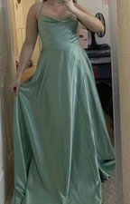 Long Silk Prom Dress, Formal dress, Ball gown