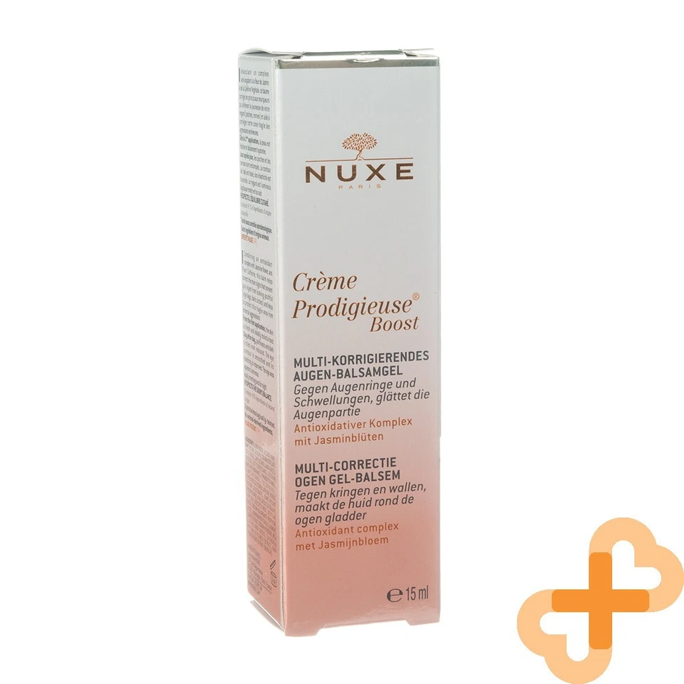 NUXE BOOST CREME PRODIGIEUSE Eye Balm-Gel 15 ml Reduces Dark Circles & Puffiness - Image 4 of 4