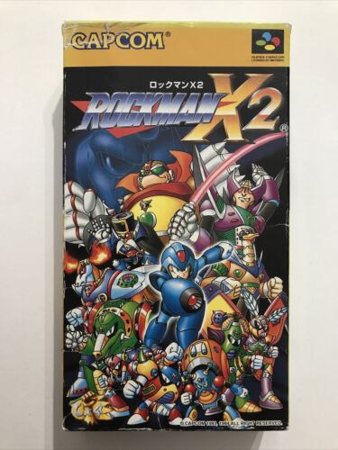 Rockman X2 Mega Man Nintendo Super Famicom Japan - Photo 1/14