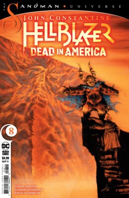 JOHN CONSTANTINE HELLBLAZER DEAD IN AMERICA #8 - Cover A - NM