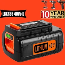 3.0Ah 40 Volt LBXR2036 replacementFor Black  Decker 40V Lithium Battery LBXR36 