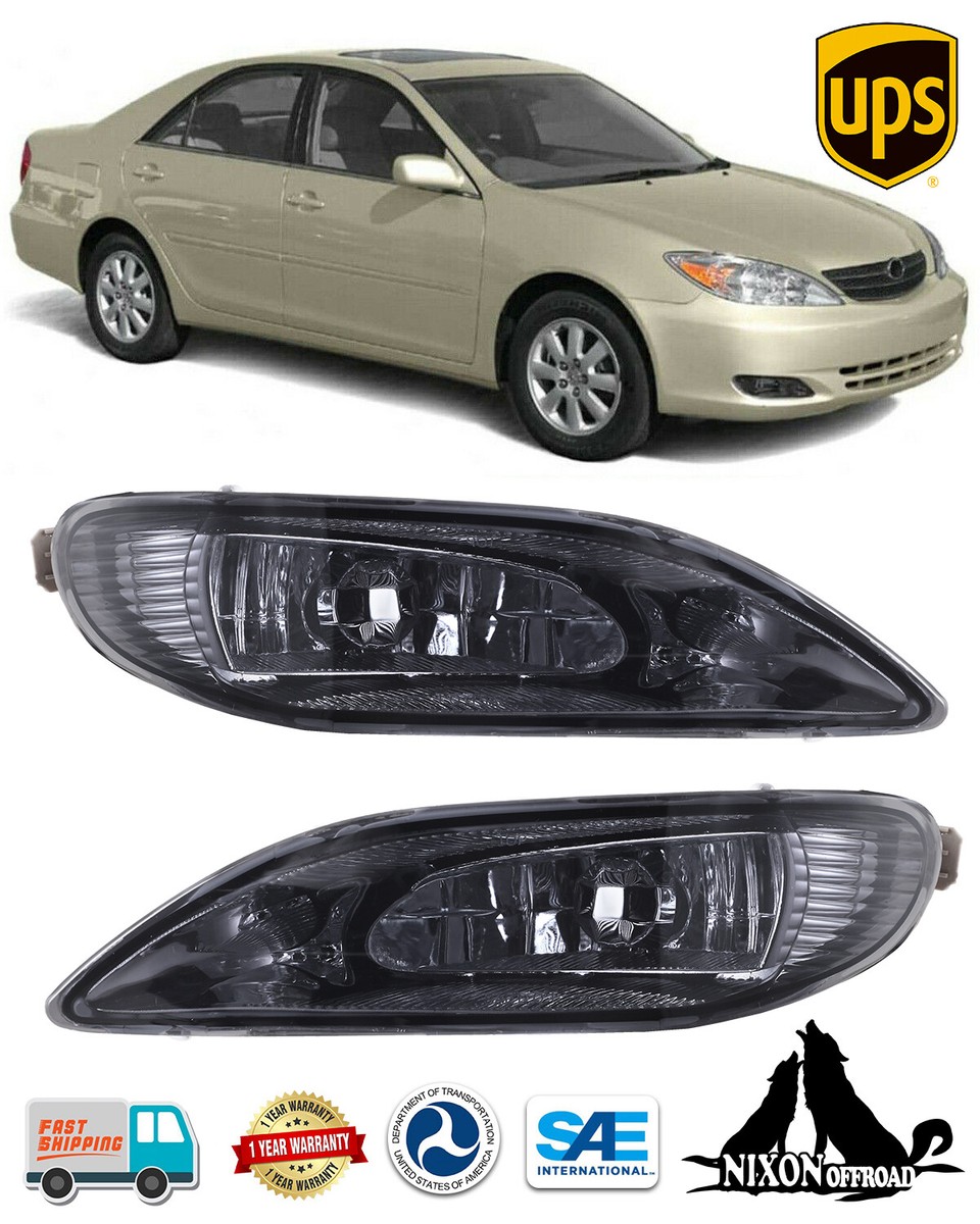 カオヨリナカミ Fog Lights For 2002 2003 2004 Toyota Camry Solara/ 05-08 Toyota