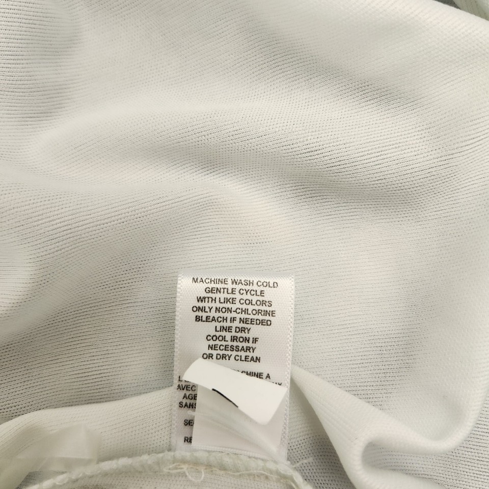 Flint & Moss Skirt Women's M Blue White Abstract Maxi Elastic Waist